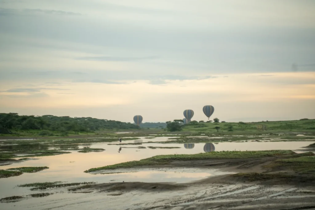 hot air balloon safari